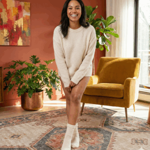 גרביים דקות אנגורה